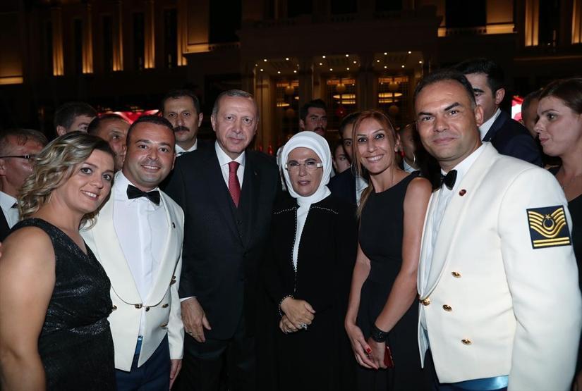 Zafer Bayramı Resepsiyonundan kareler