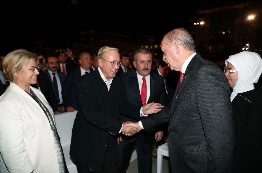 Zafer Bayramı Resepsiyonundan kareler