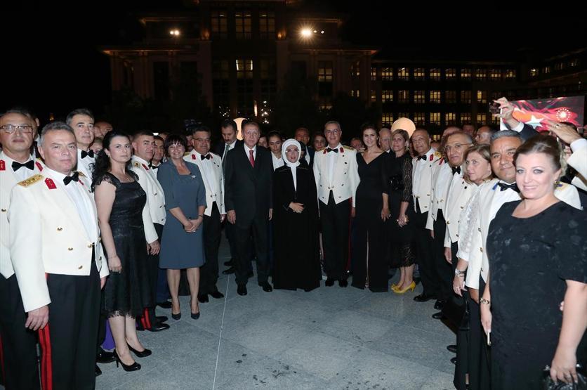 Zafer Bayramı Resepsiyonundan kareler