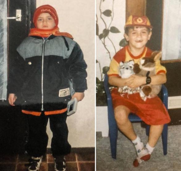 Ömer Bayram çocukluk fotoğraflarını paylaştı