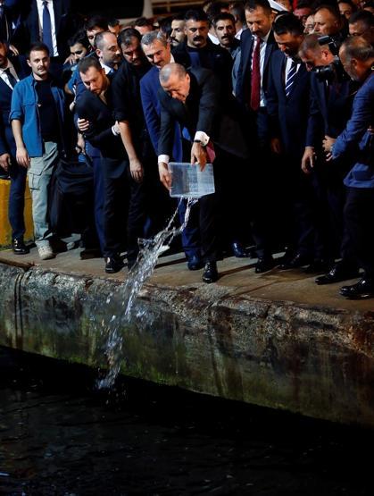 Cumhurbaşkanı Erdoğan balık sezonunu açtı