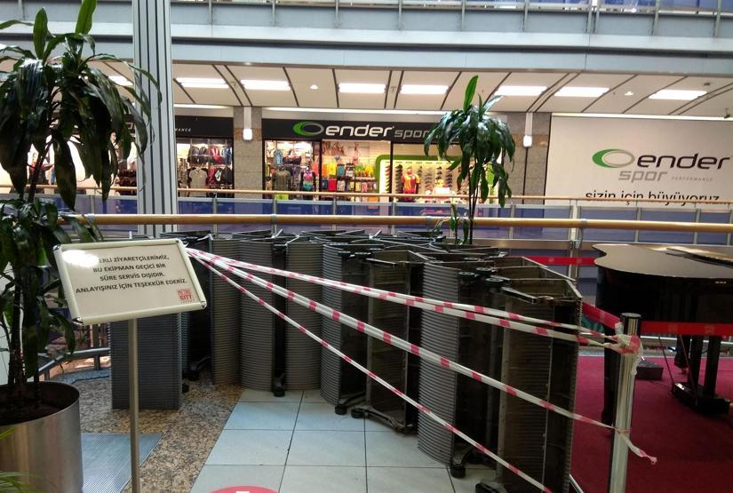 Metrocity AVM’nin yürüyen merdivenlerinin neden söküldüğü belli oldu