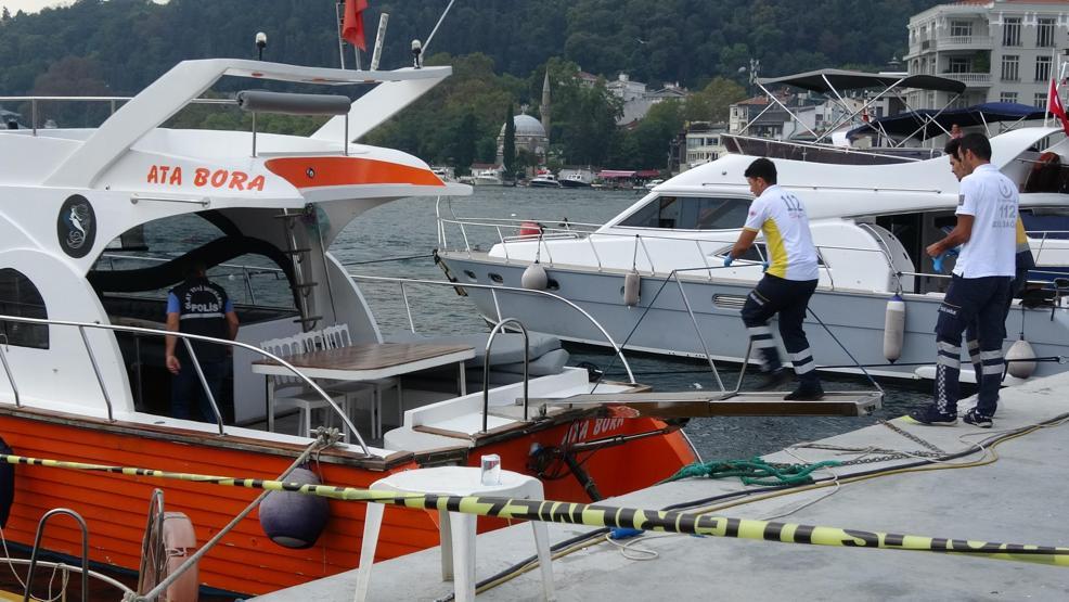İstanbul Boğazında lüks yatta cinayet