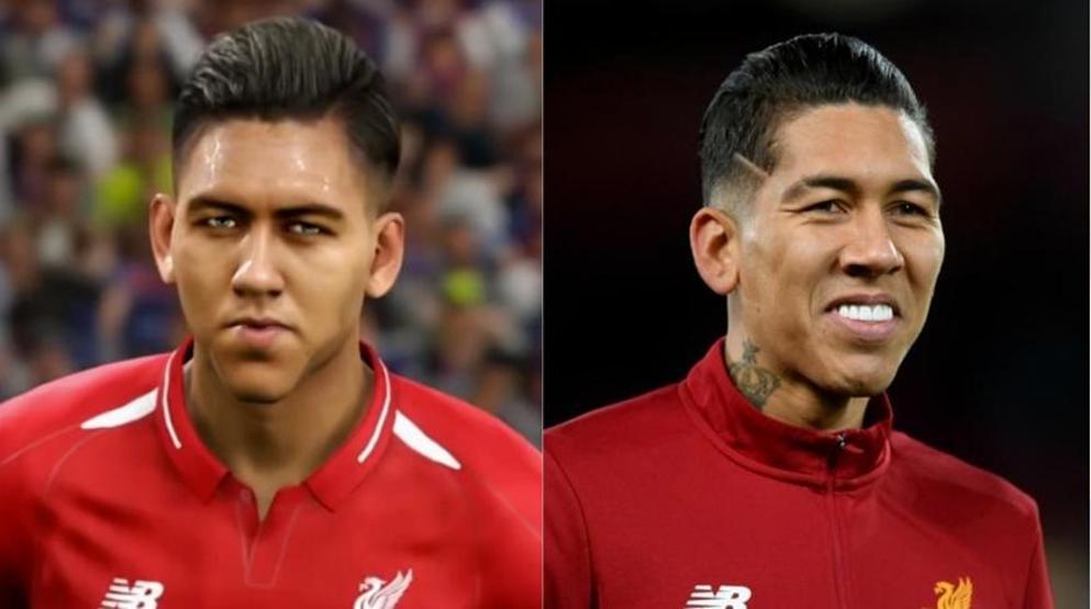 PES 2019da futbolcu yüzleri