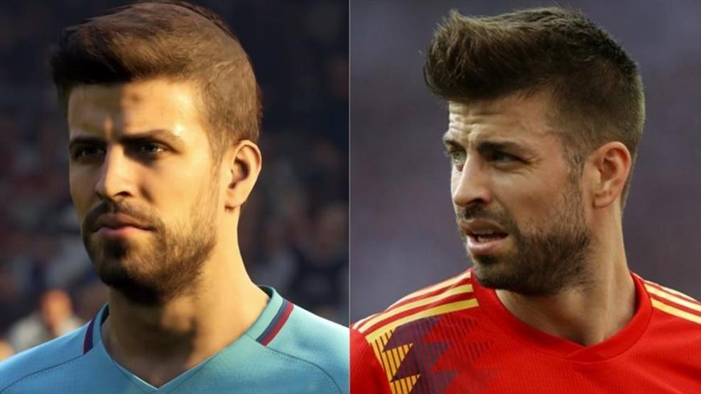 PES 2019da futbolcu yüzleri