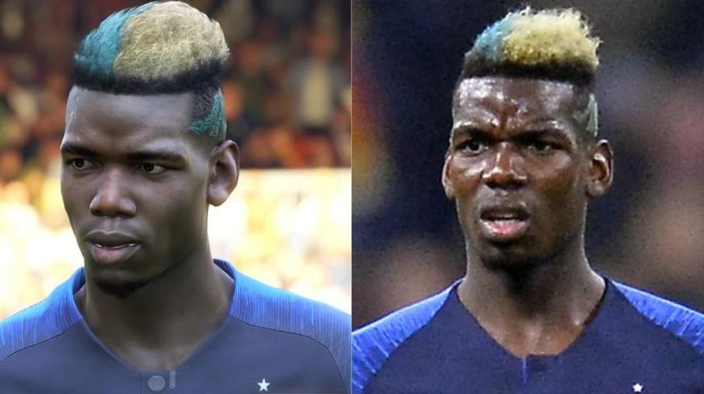 PES 2019da futbolcu yüzleri