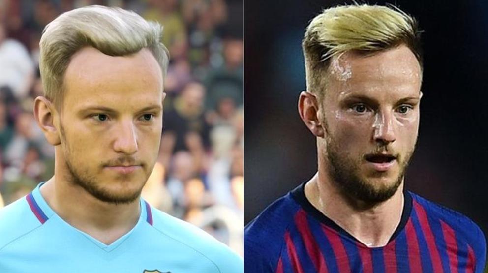PES 2019da futbolcu yüzleri