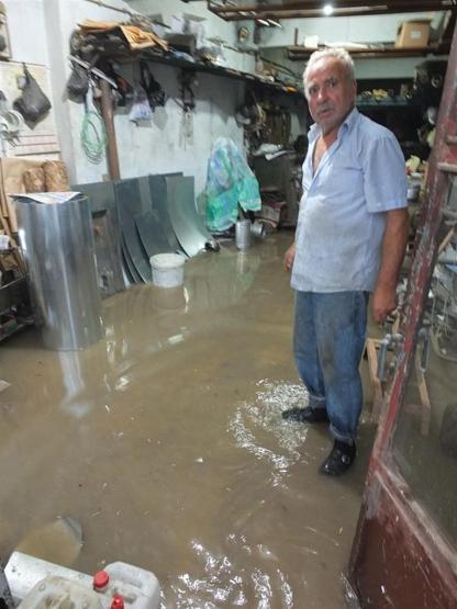 Bandırma’da sel felaketi