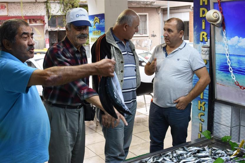 Çanakkalede tezgahlar doldu, balık fiyatları düştü
