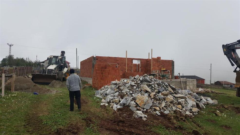 Karadenizde yaylalarda yıkım başladı