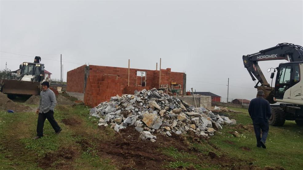 Karadenizde yaylalarda yıkım başladı
