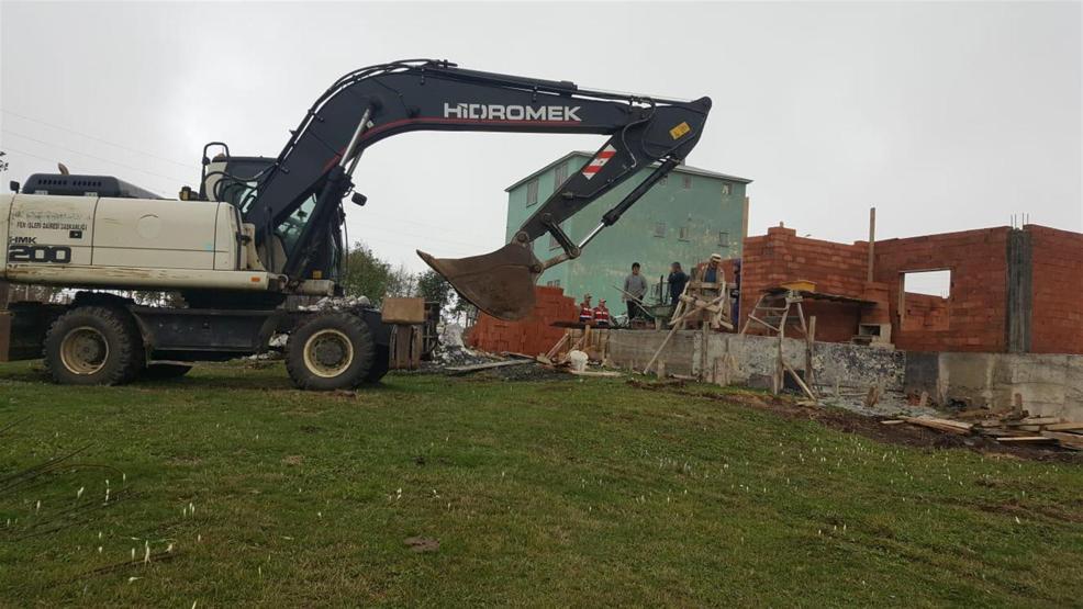 Karadenizde yaylalarda yıkım başladı