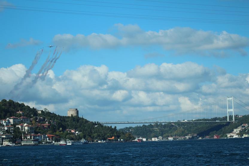 İstanbul semalarında tarihi anlar