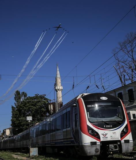 İstanbul semalarında tarihi anlar