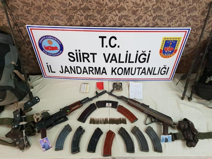 Kış hazırlığı yapan teröristlerin sığınakları ele geçirildi