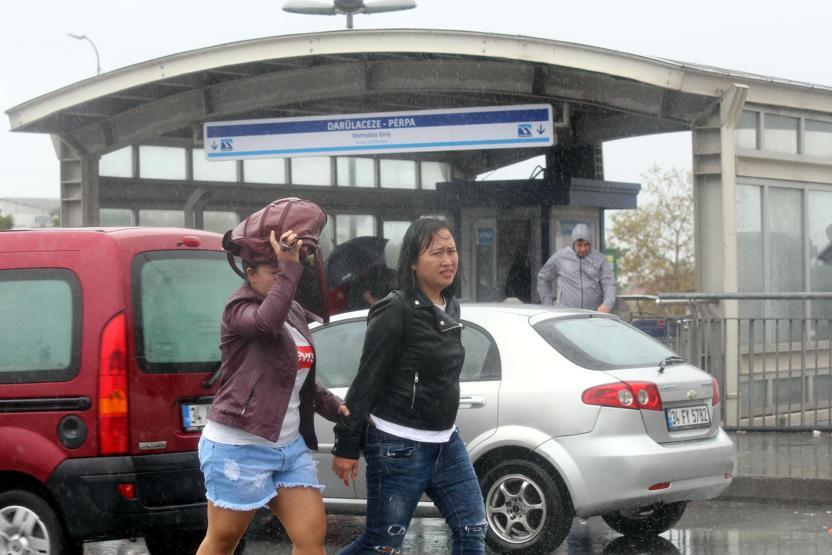 İstanbulda yağmur