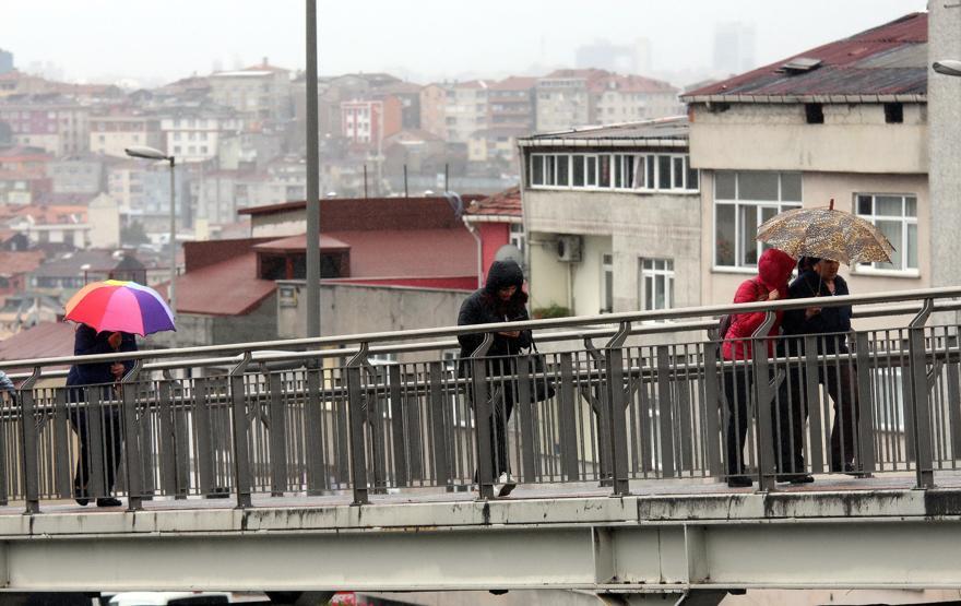 İstanbulda yağmur