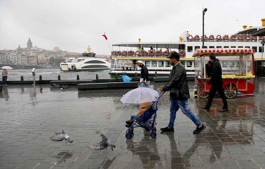 İstanbulda yağmur