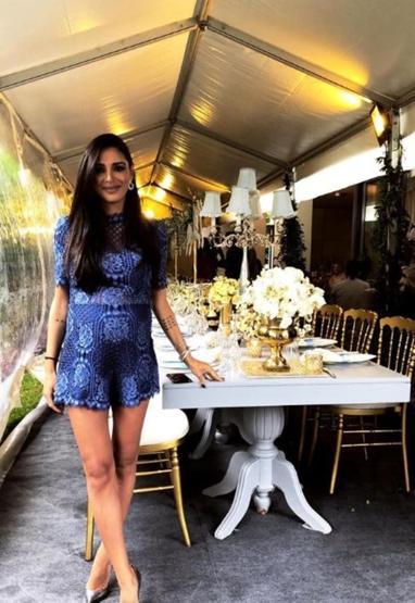 Aslıhan Doğanın baby shower partisine ünlü akını