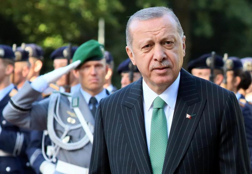 Cumhurbaşkanı Erdoğanın Berlin ziyaretinden kareler