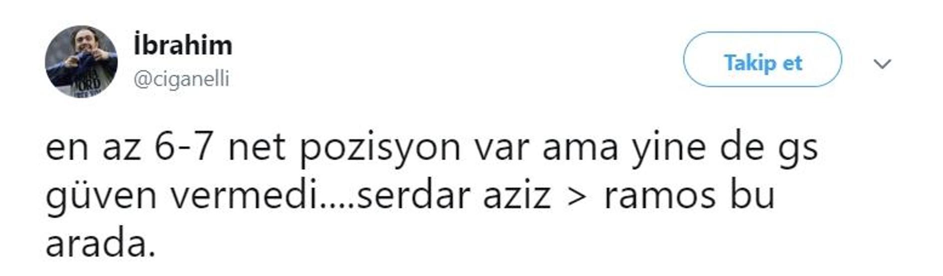 Taraftar sadece 3 ismi beğendi