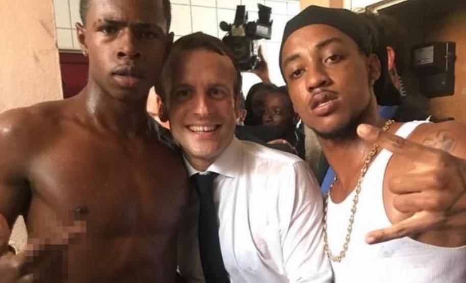 Fransa, Macronun bu fotoğrafını konuşuyor