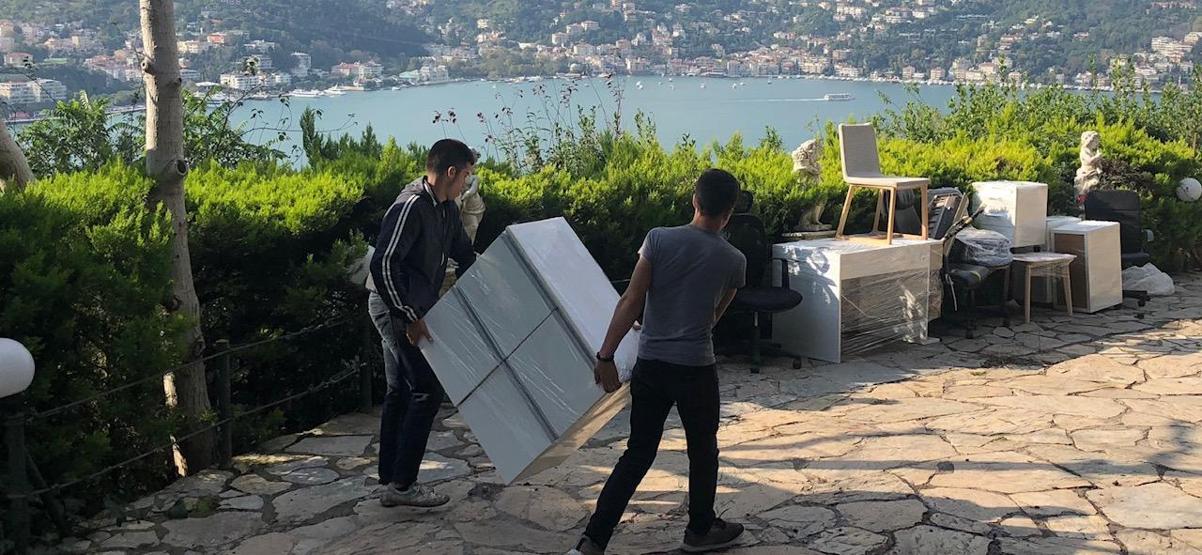 Adnan Oktarın villası boşaltıldı