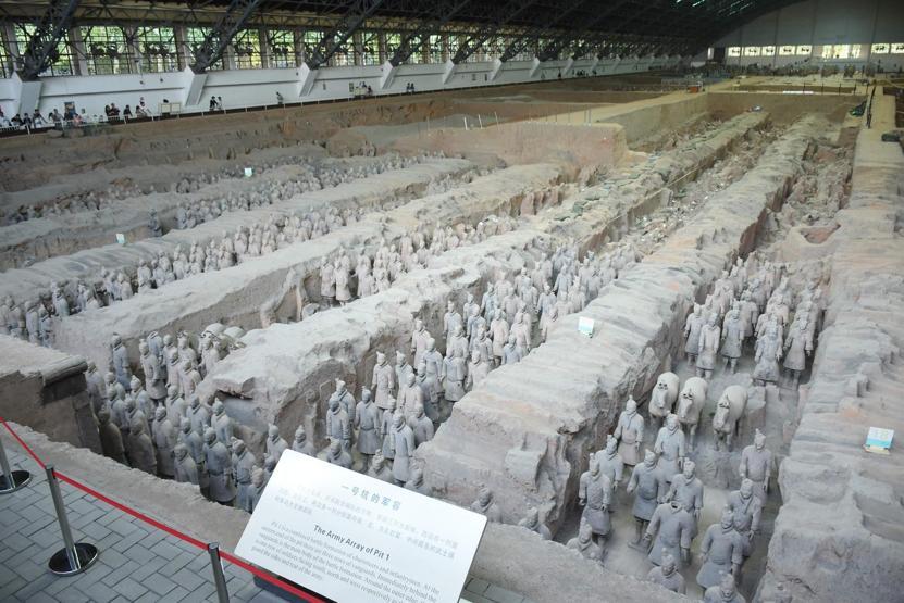 İşte Çinin 2 bin yıllık gizemli yer altı ordusu: Terracota askerleri