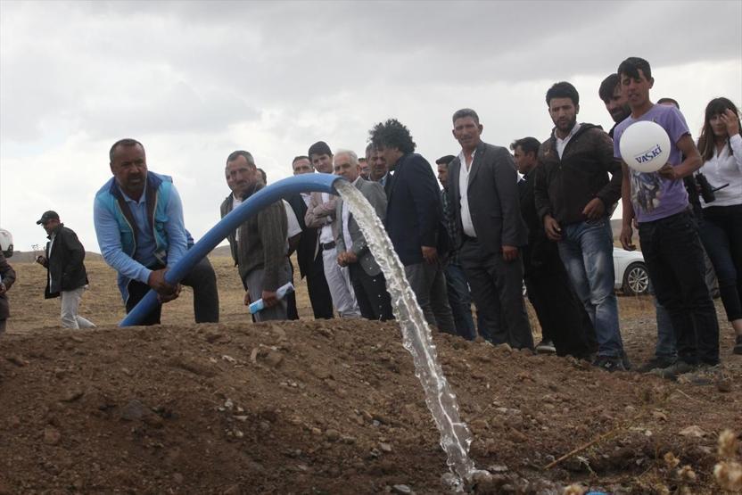 Su sorunu 8 bin 700 metrelik hatla çözüldü