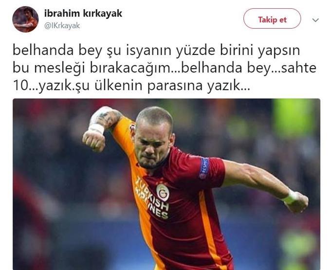 Belhandanın bu görüntüsü olay oldu