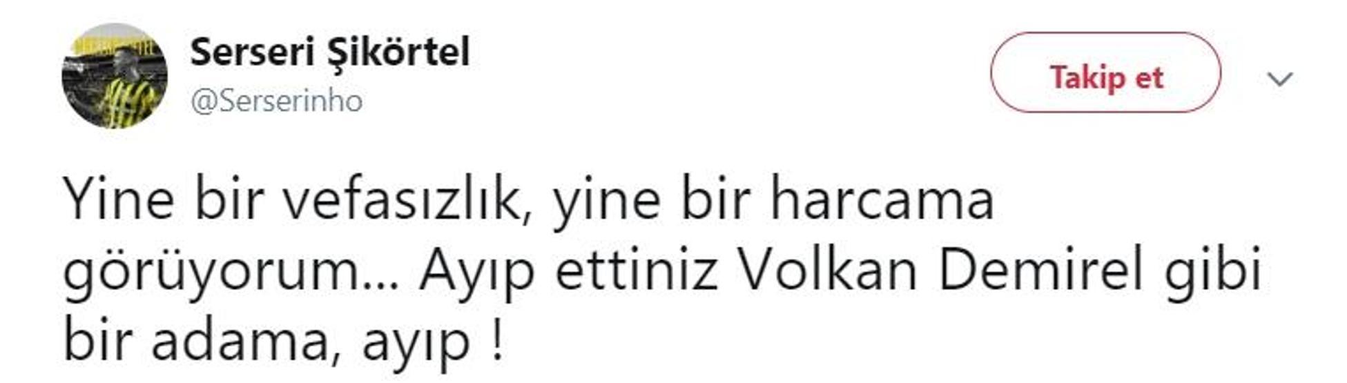 Tepki var: Ali Koç benim için bitmiştir