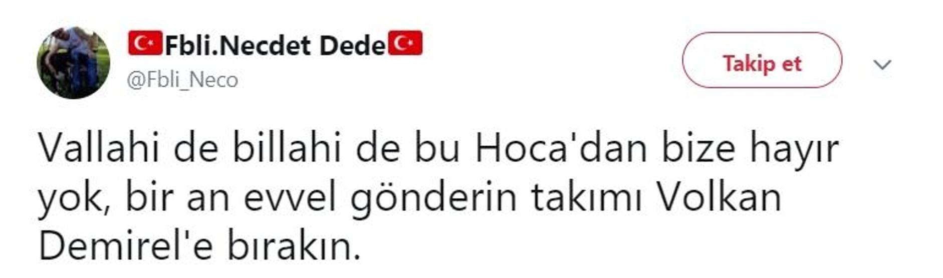 Tepki var: Ali Koç benim için bitmiştir