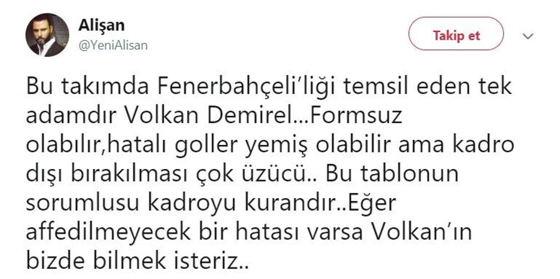 Tepki var: Ali Koç benim için bitmiştir