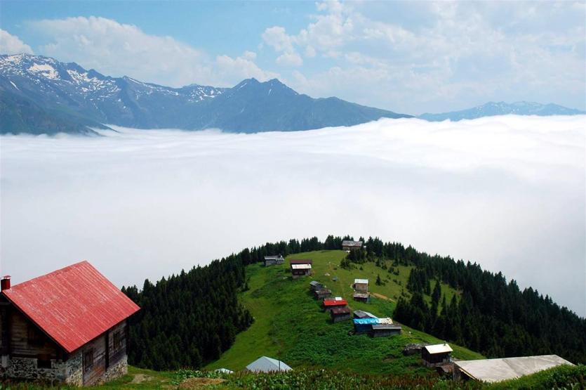 Pokut Yaylasına ziyaretçi yoğunluğu