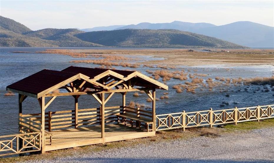 Bafa Gölü yapılan yatırımlarla cazibe merkezi oldu