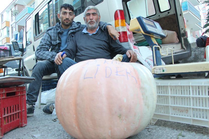 55 kiloluk kabağa ilgi