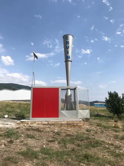 Türkiyede ilk kez üretildi: Dolu önleme makinesi