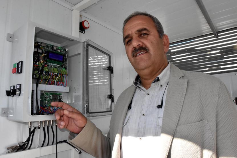 Türkiyede ilk kez üretildi: Dolu önleme makinesi