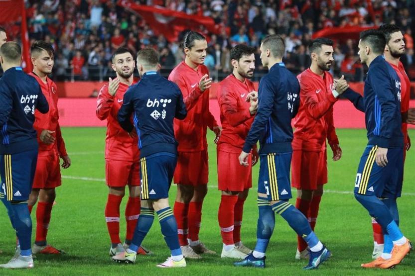 Türkiye-Bosna Hersek maçı nefes kesti