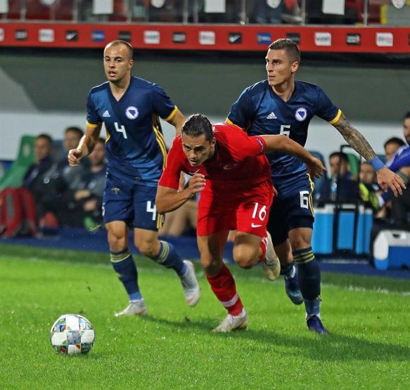 Türkiye-Bosna Hersek maçı nefes kesti