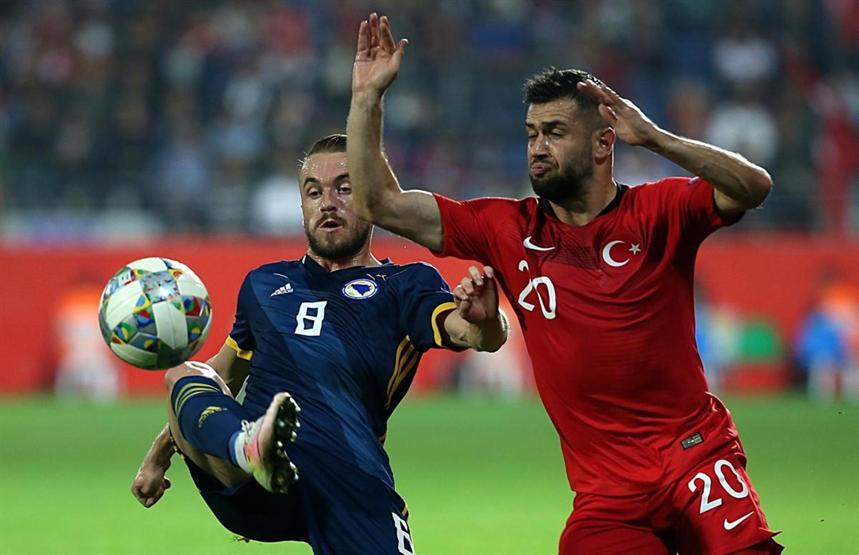 Türkiye-Bosna Hersek maçı nefes kesti