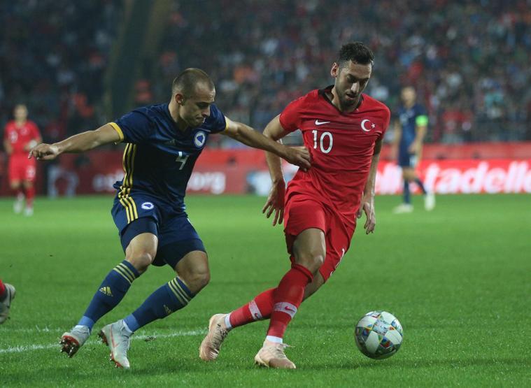 Türkiye-Bosna Hersek maçı nefes kesti