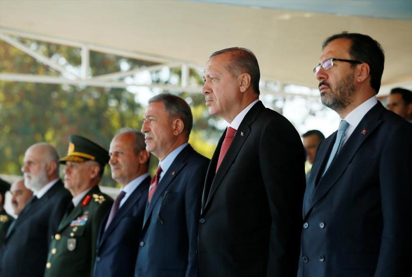 Cumhurbaşkanı Erdoğan komando bröve takma töreninde
