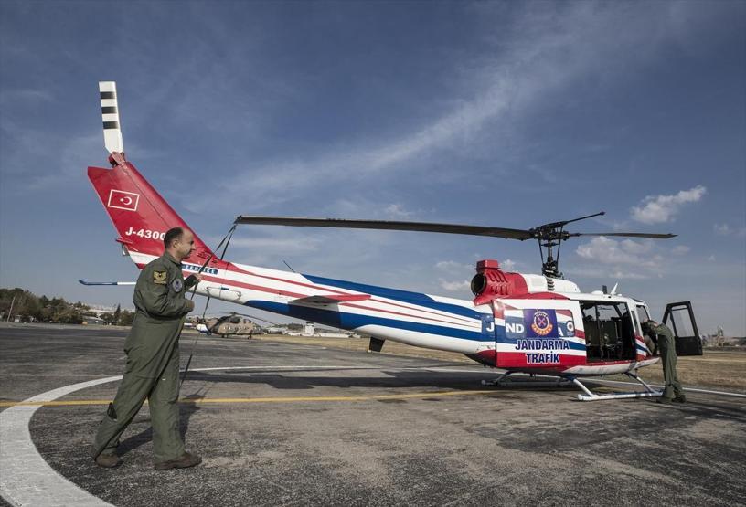 Helikopter tespit etti, yerdeki ekipler ceza kesti