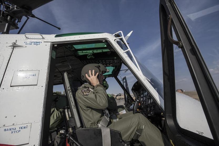 Helikopter tespit etti, yerdeki ekipler ceza kesti