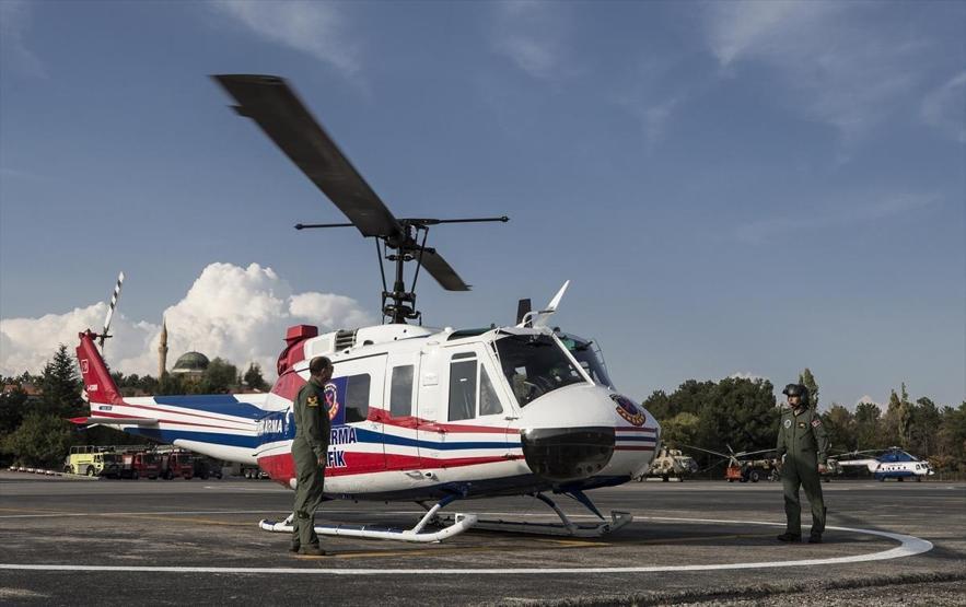Helikopter tespit etti, yerdeki ekipler ceza kesti
