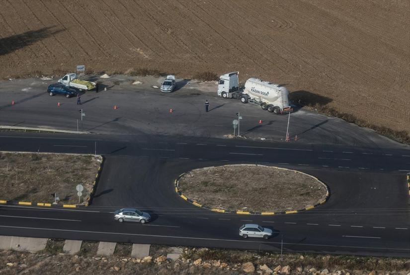 Helikopter tespit etti, yerdeki ekipler ceza kesti
