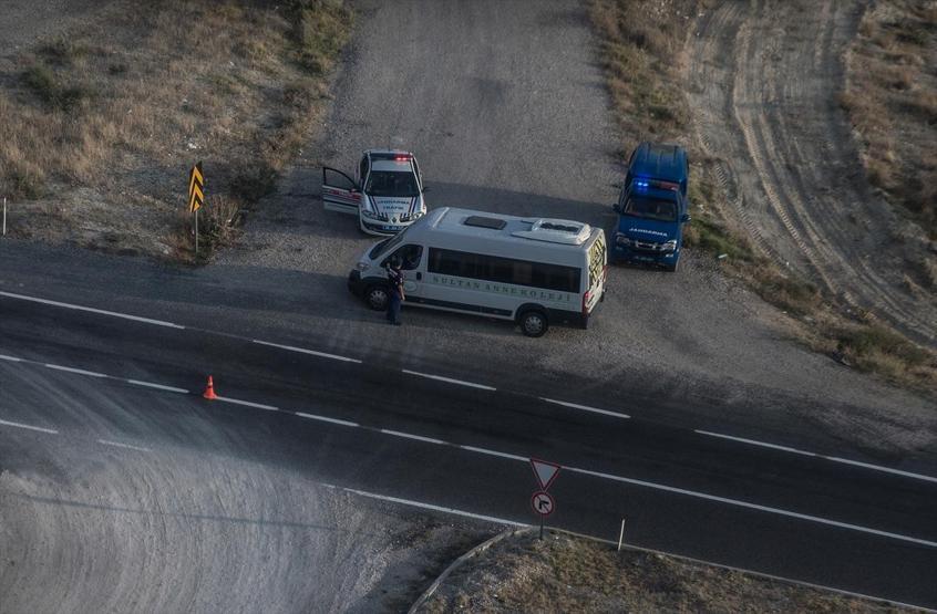 Helikopter tespit etti, yerdeki ekipler ceza kesti