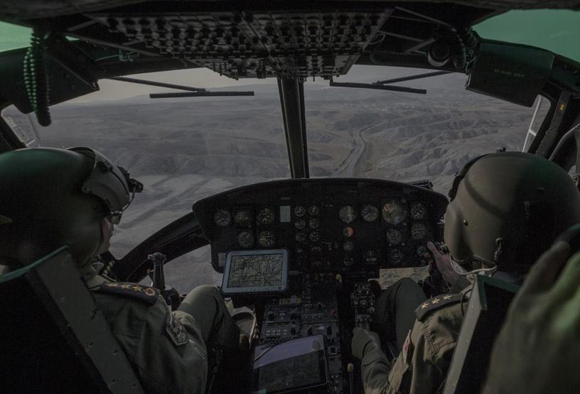 Helikopter tespit etti, yerdeki ekipler ceza kesti