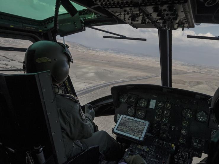 Helikopter tespit etti, yerdeki ekipler ceza kesti